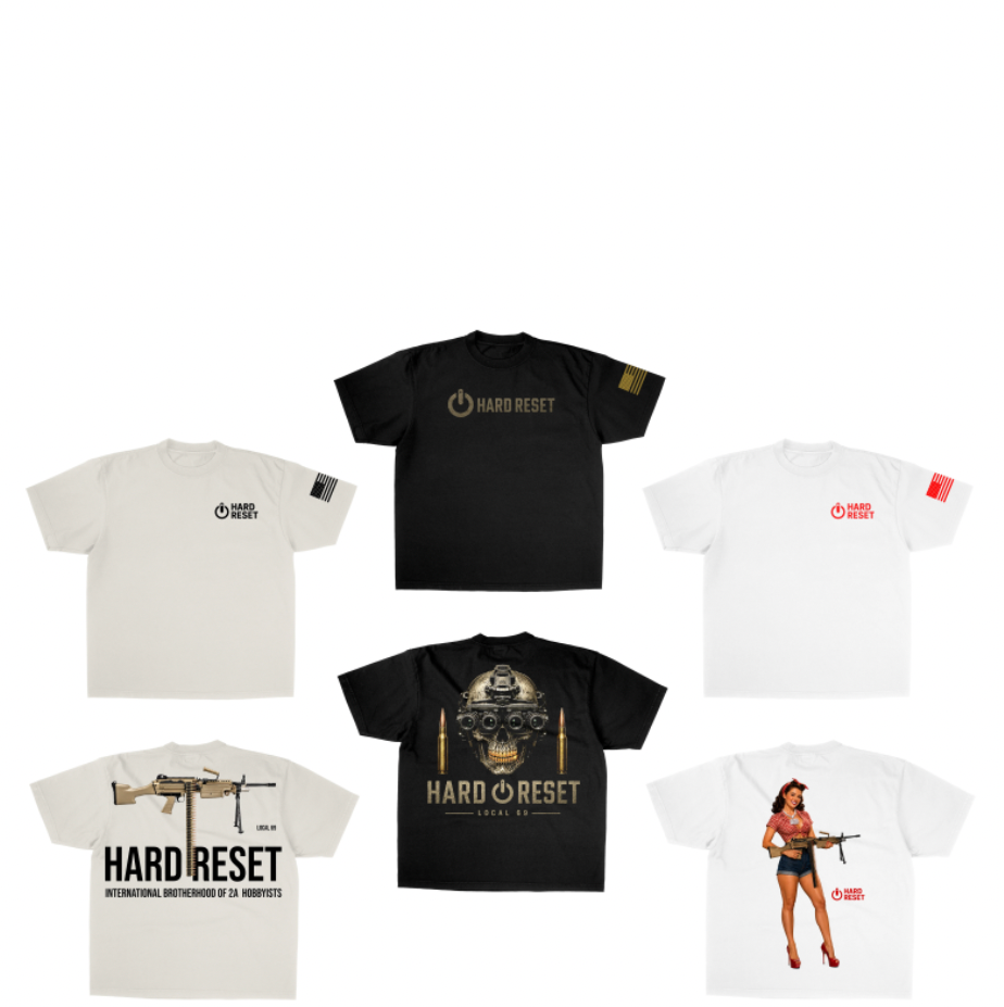 HARD RESET T-SHIRTS